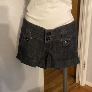 Dark denim Jean shorts